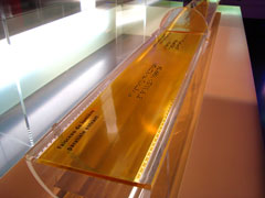 d&eacute;tail de la maquette de la lunette de Galil&eacute;e